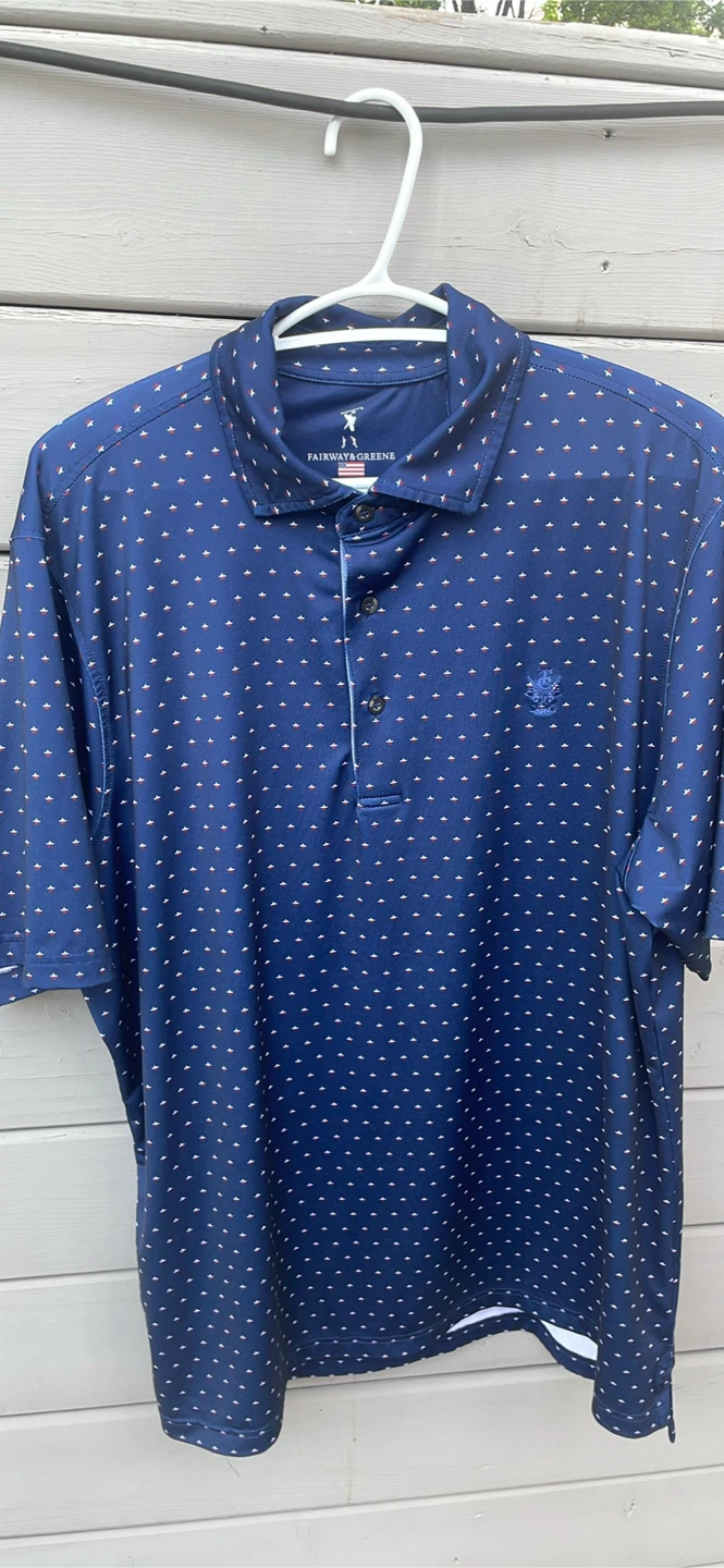 Fairway & Greene Golf Polo Shirt - Size L