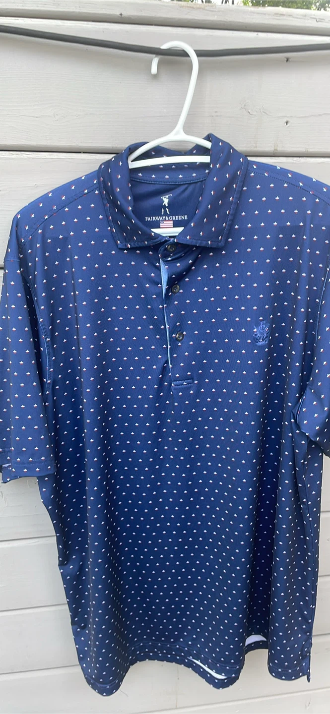 Fairway & Greene Golf Polo Shirt - Size L - photo 2