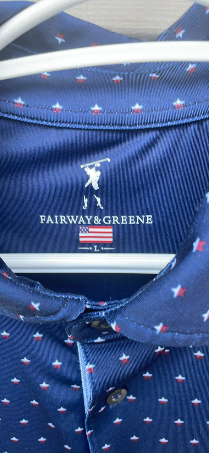 Fairway & Greene Golf Polo Shirt - Size L - photo 3