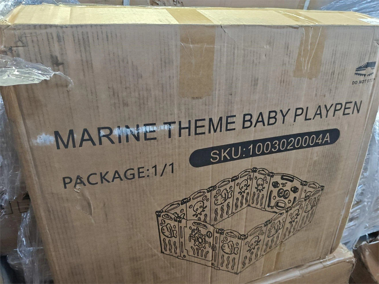 Marine Theme Baby Playpen-Brand new - photo 4