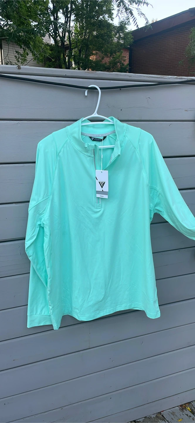 Levelwear Long Sleeve 1/4 Zip Shirt L/G