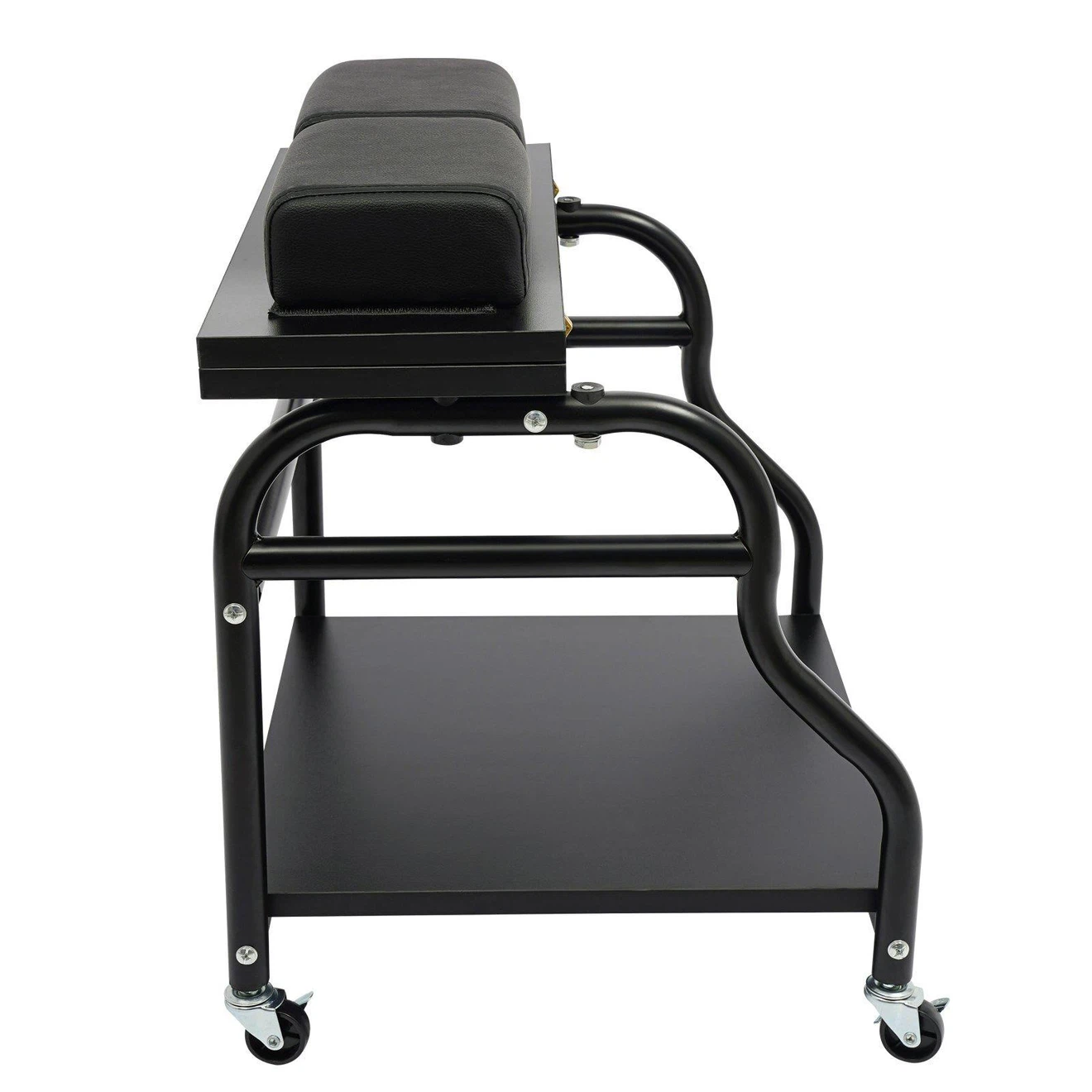 Black Rolling Trolley Cart with Padded Top-Brand new - photo 3
