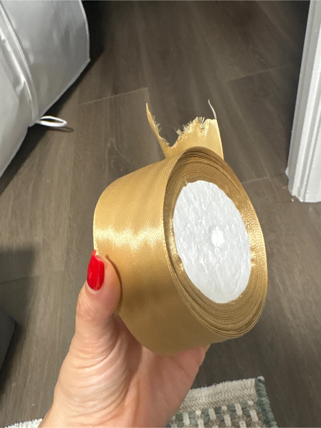 Gold Ribbon Spool