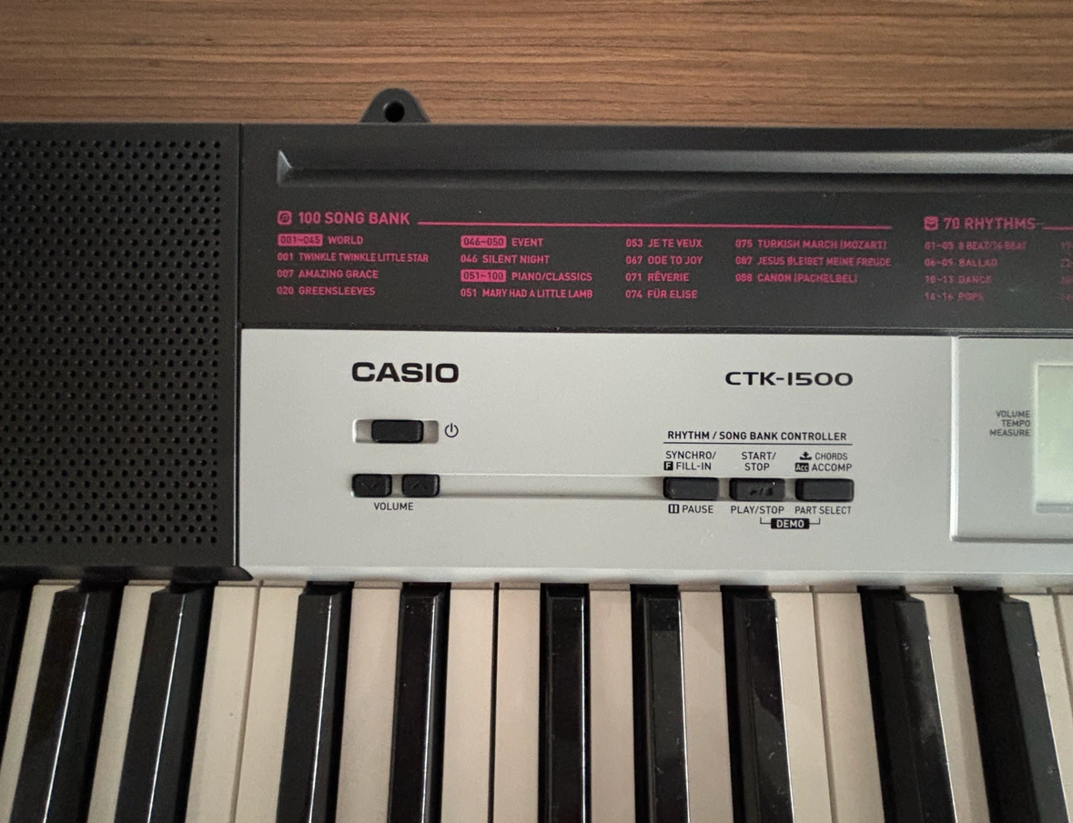 Casio CTK-1500 Electronic Keyboard - photo 3