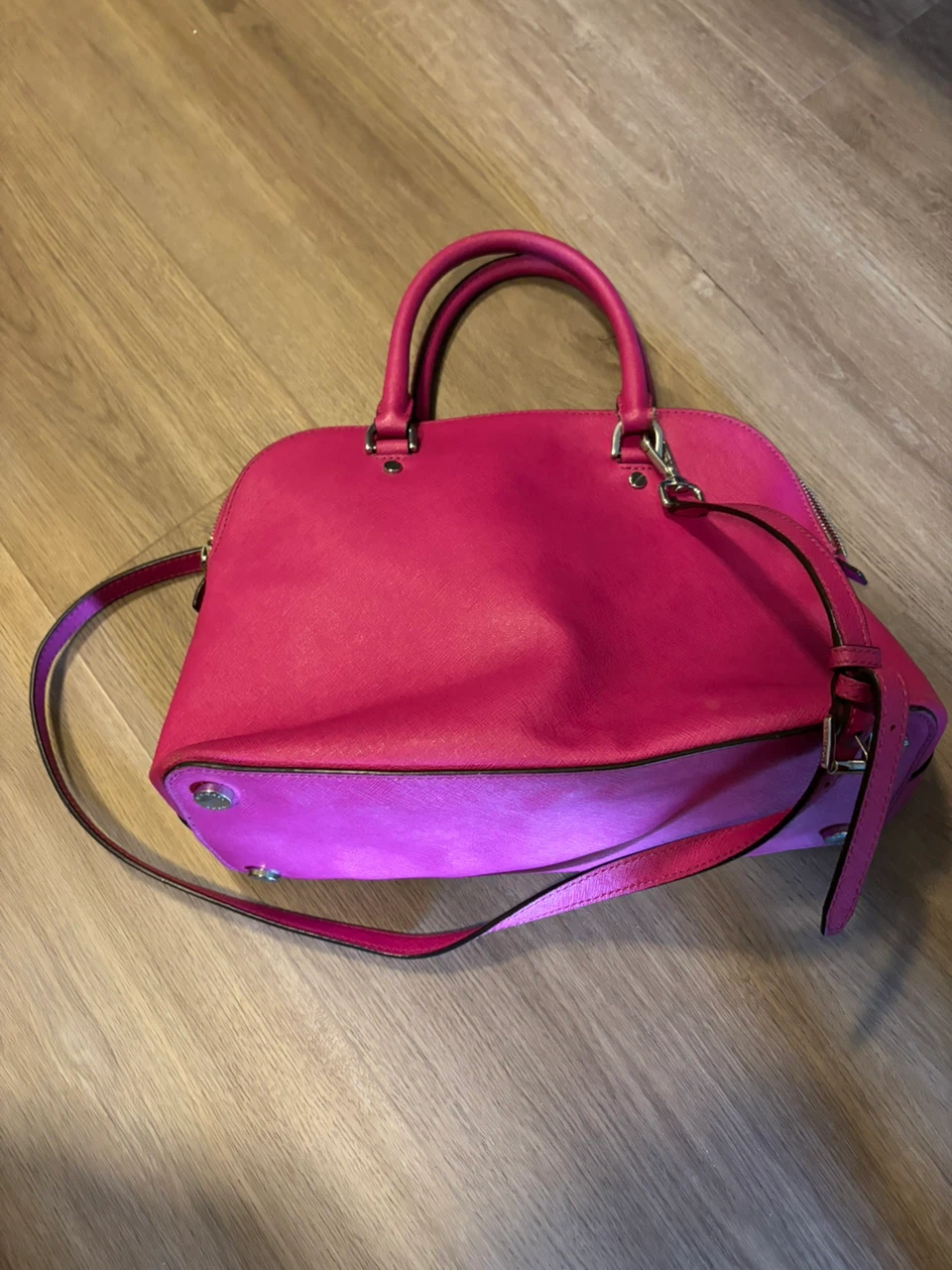 Michael Kors Pink Dome Satchel - photo 2
