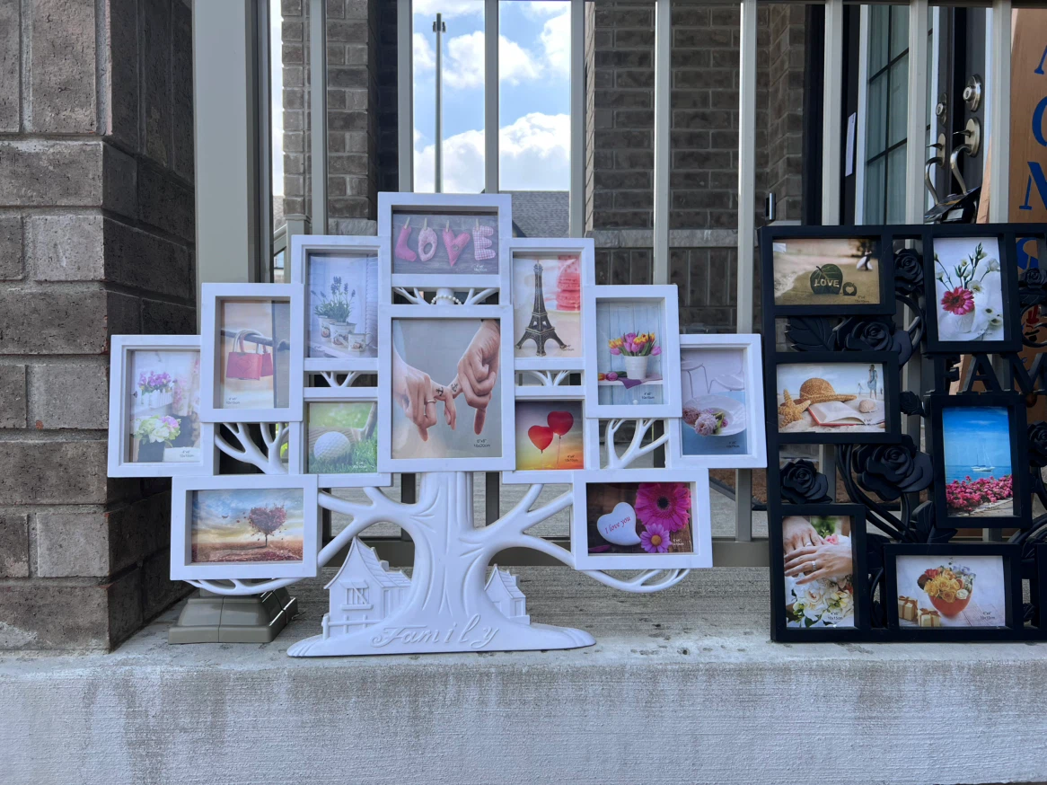 White Family Tree Collge Photo Frame - photo 2