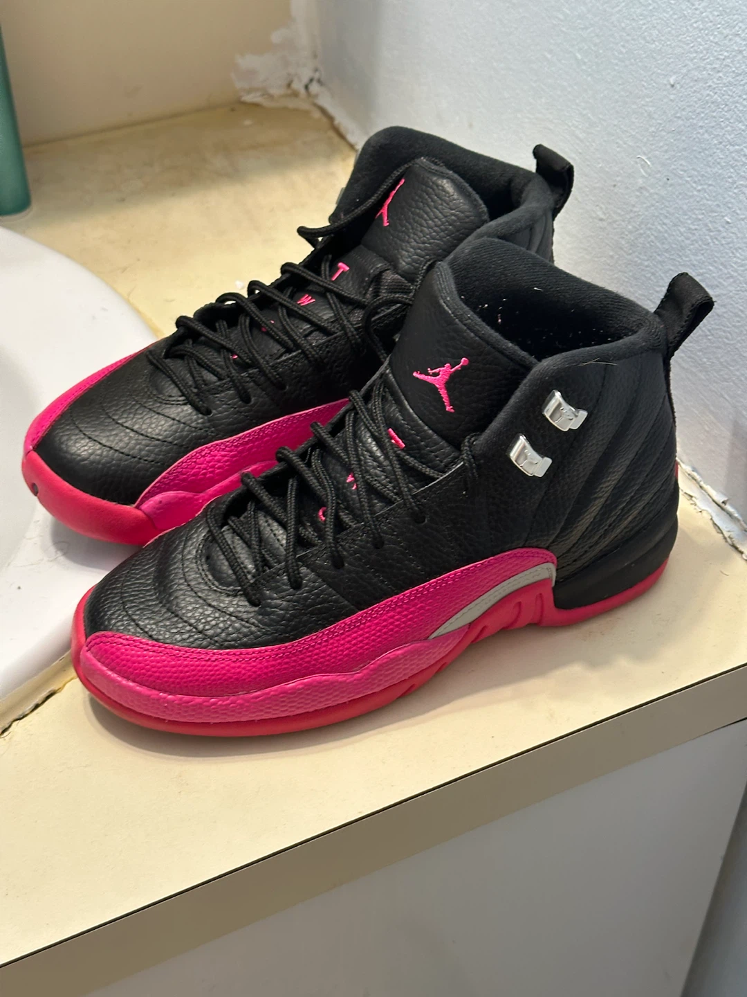 Nike Air Jordan 12 Retro Black and Pink