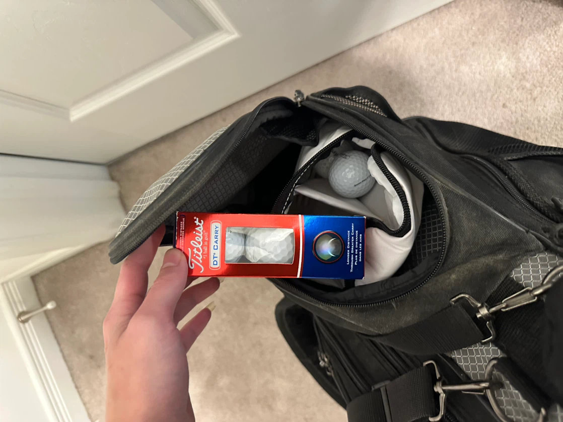 Left-Handed Golf Club Set with Stand Bag & Extra Balls - photo 4