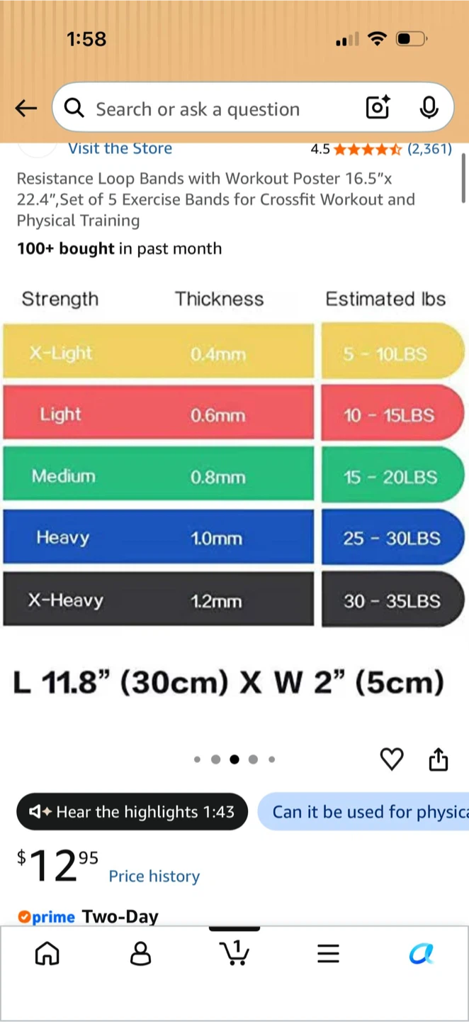 Resistance Loop Bands Set - photo 3