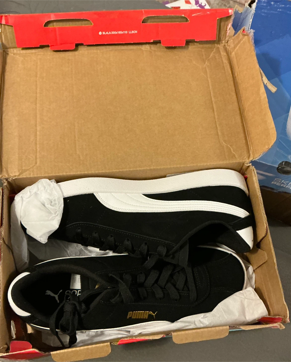 Puma Club II Sneakers Black/White
