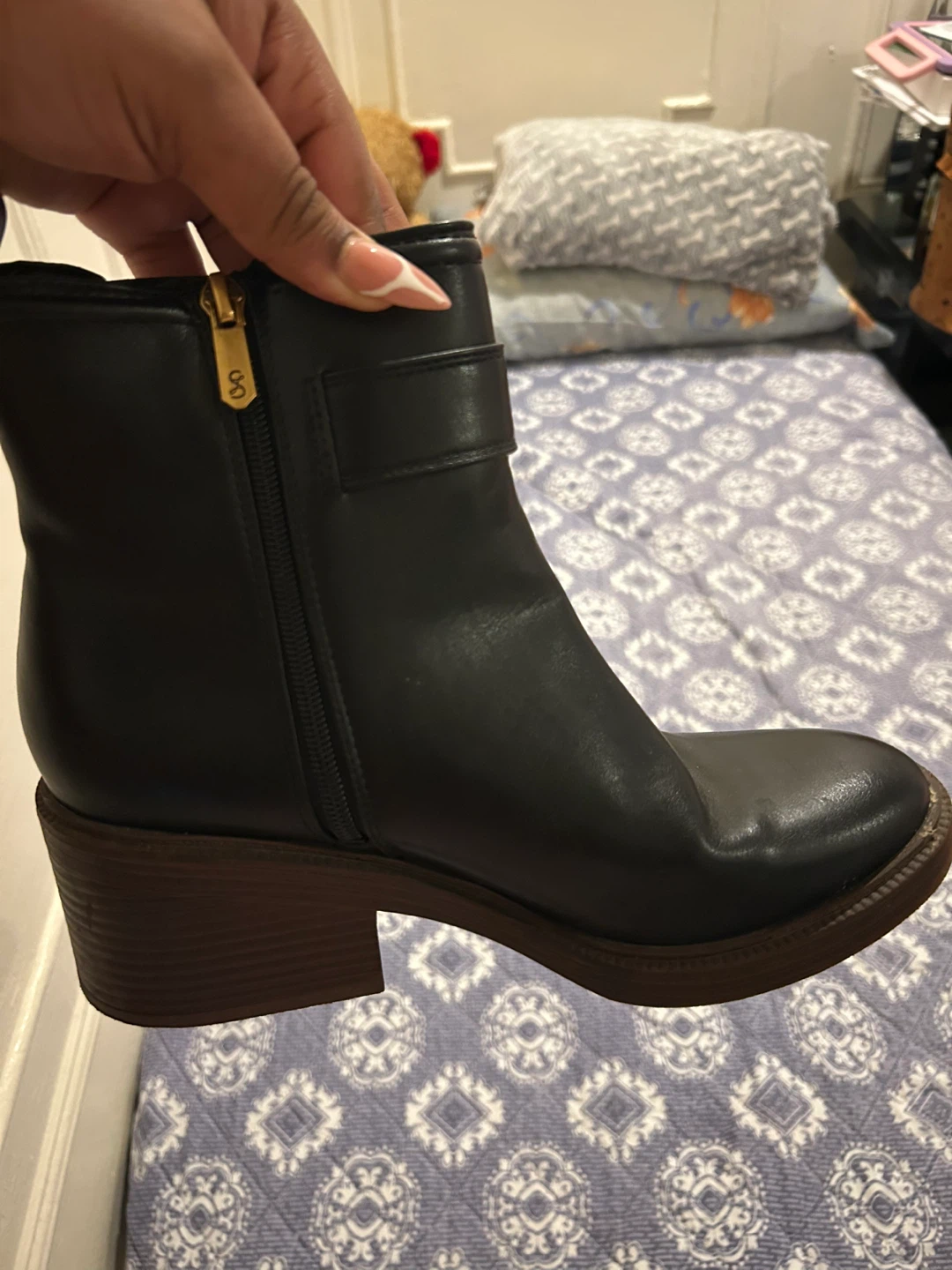Sam Edelman Black Ankle Boots - photo 2