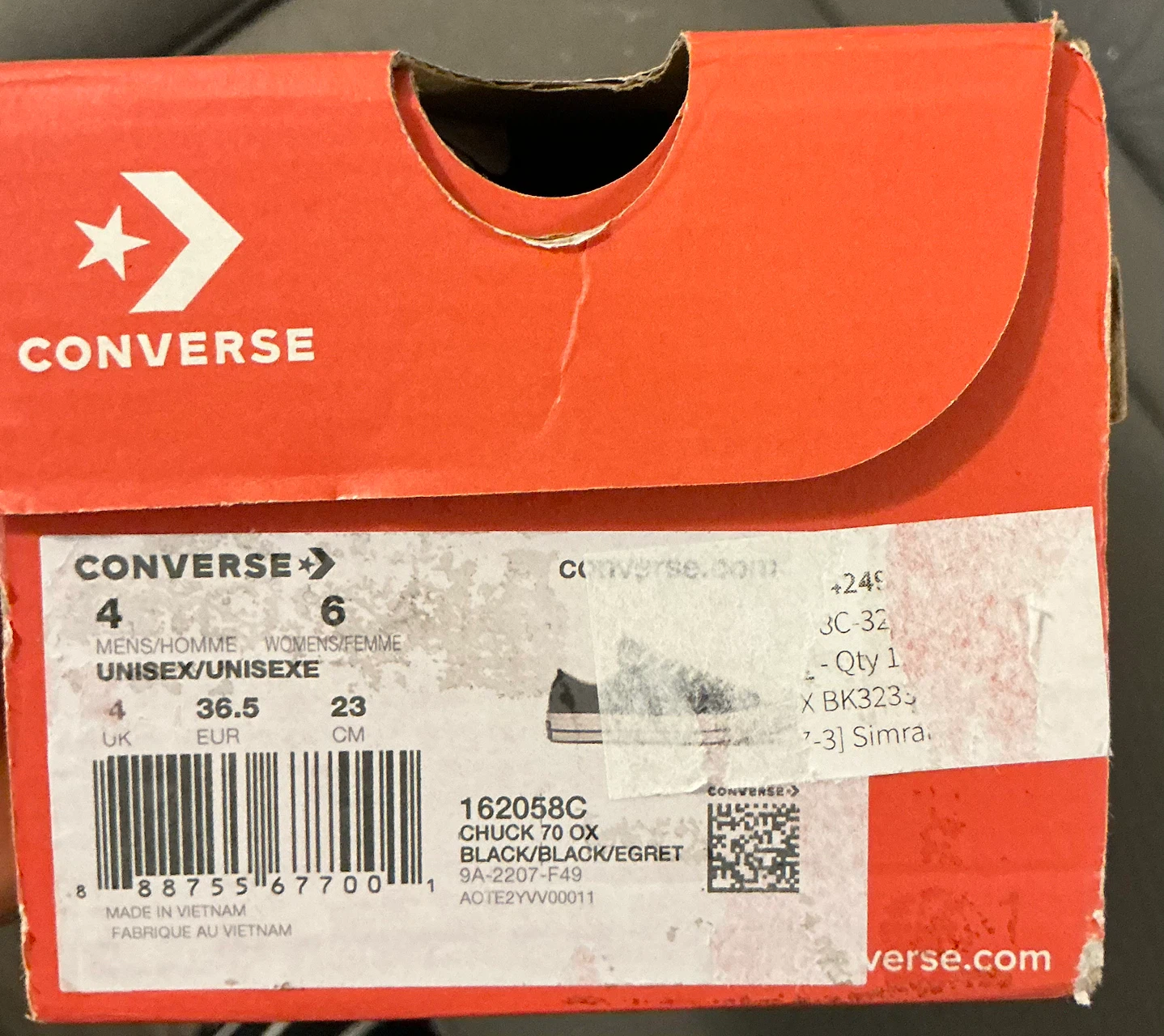 Converse Chuck 70 OX Black - photo 3