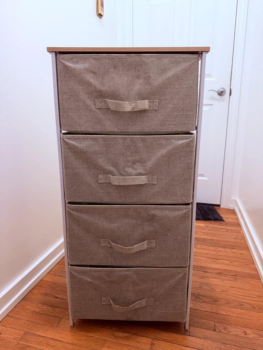 4-Drawer Fabric Storage Tower