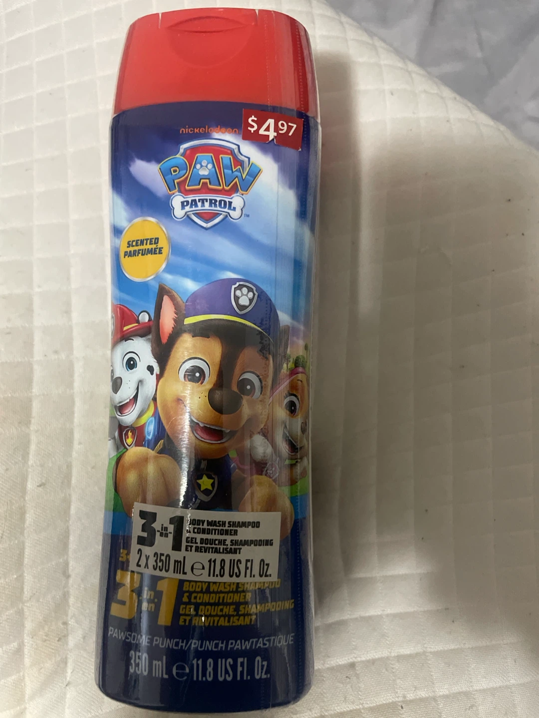 Paw Patrol 3-in-1 Body Wash Shampoo Conditioner