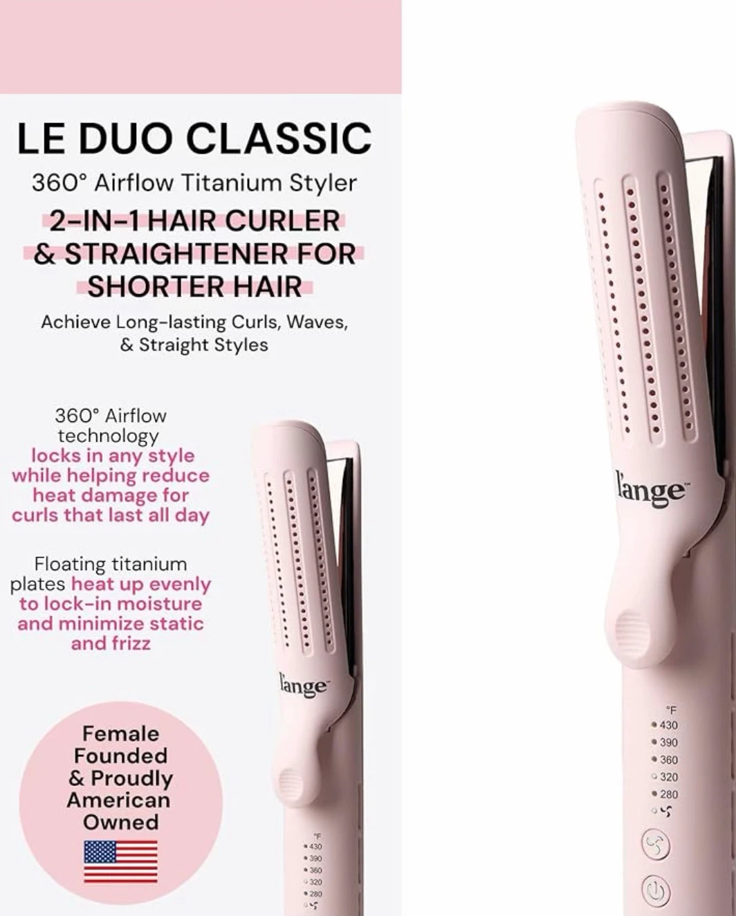 Lange Hair Straightener