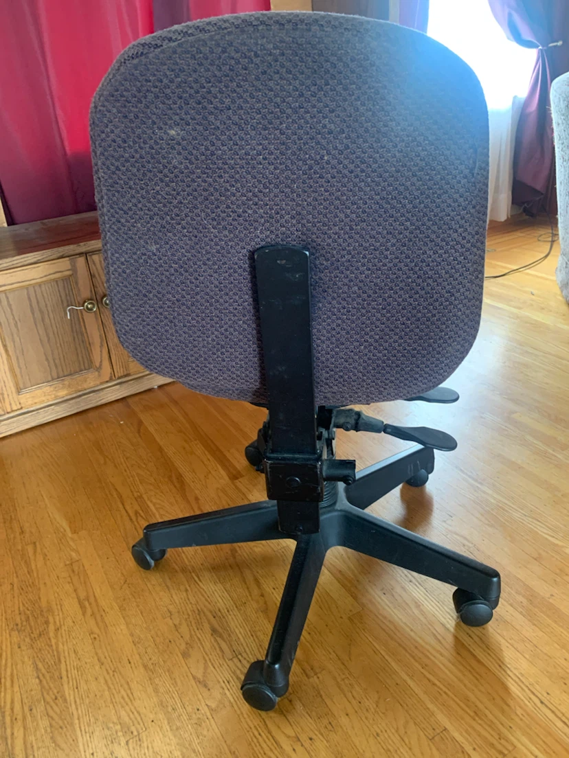 IKEA desk with hutch and chair - photo 2
