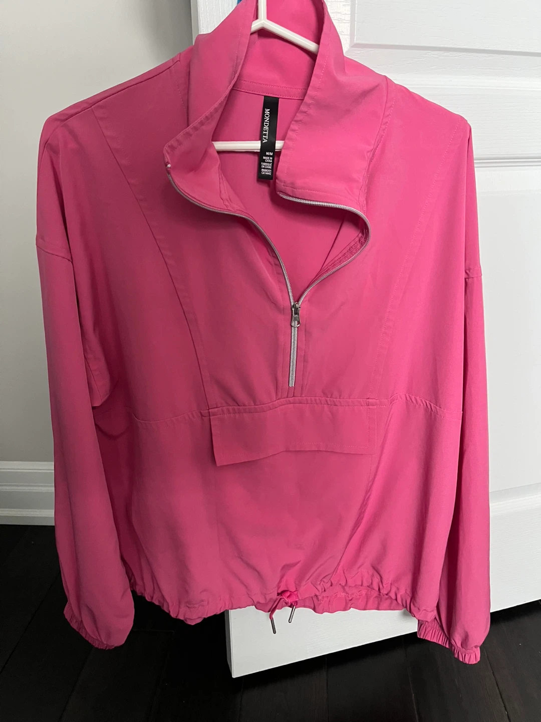Mondetta Pink Pullover Anorak Jacket