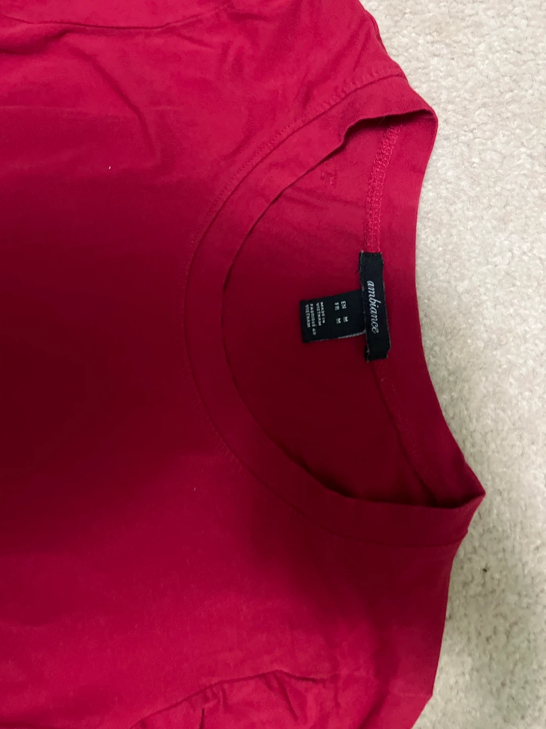 Ambiance Red Long Sleeve Top - photo 3