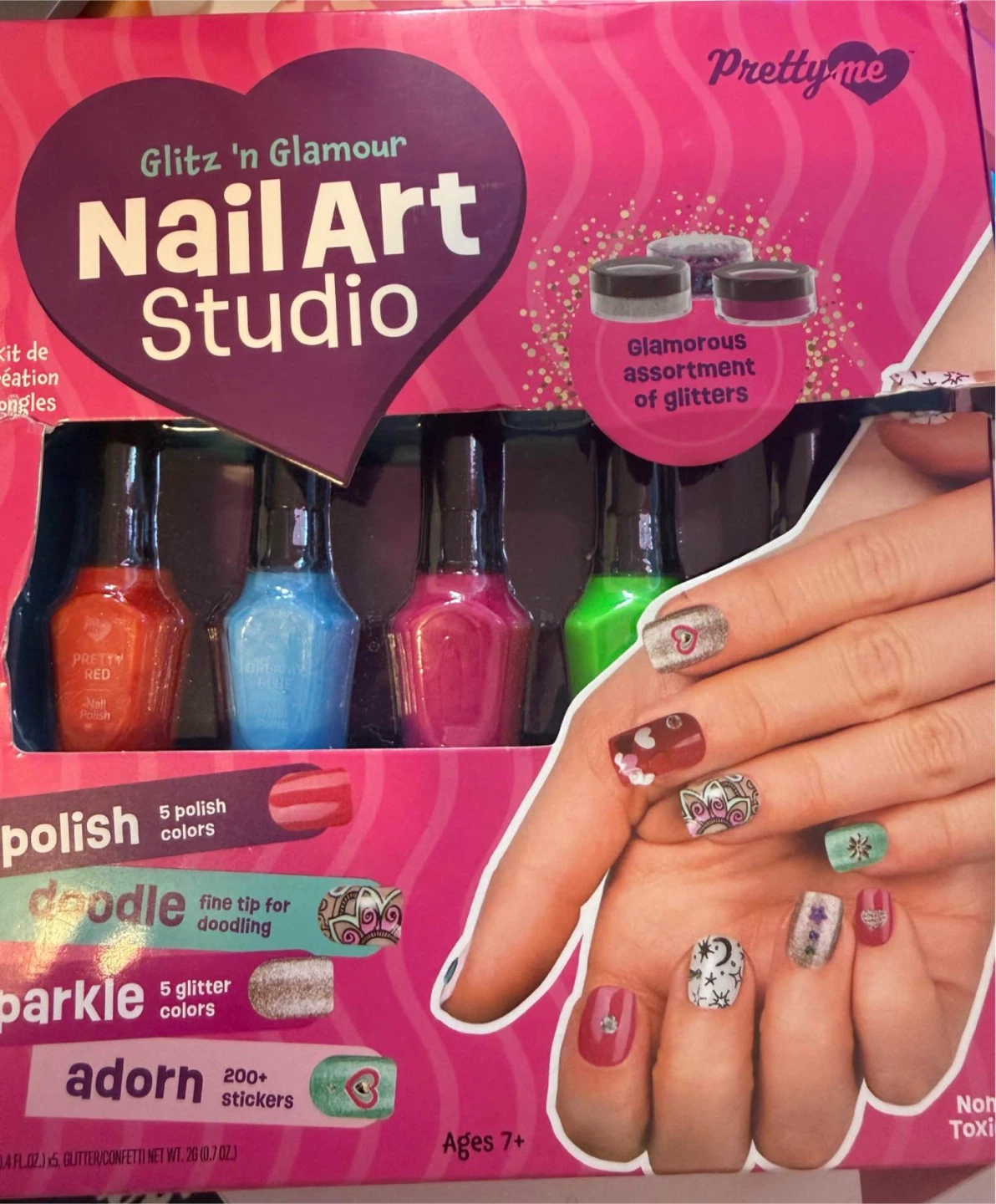 Pretty me Glitz 'n Glamour Nail Art Studio Kit