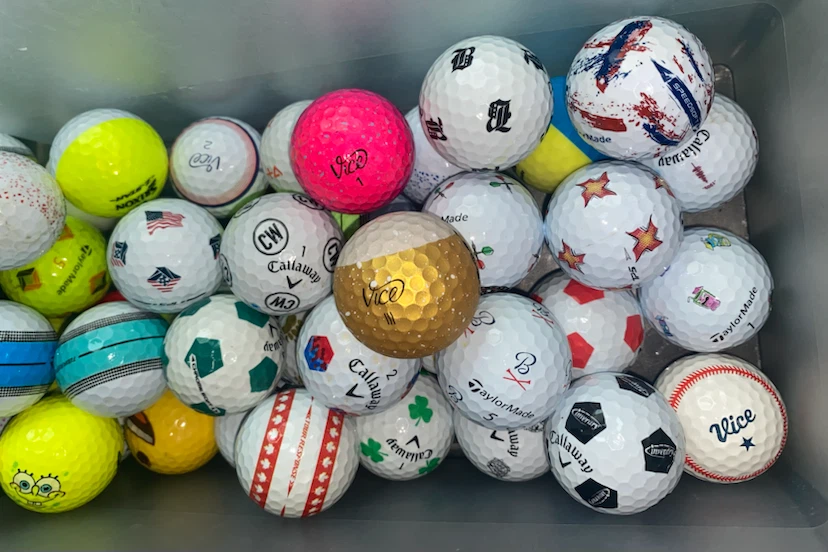 ⛳ CUSTOM used GOLF BALL ORDERS — PICK YOUR BRAND & MODEL