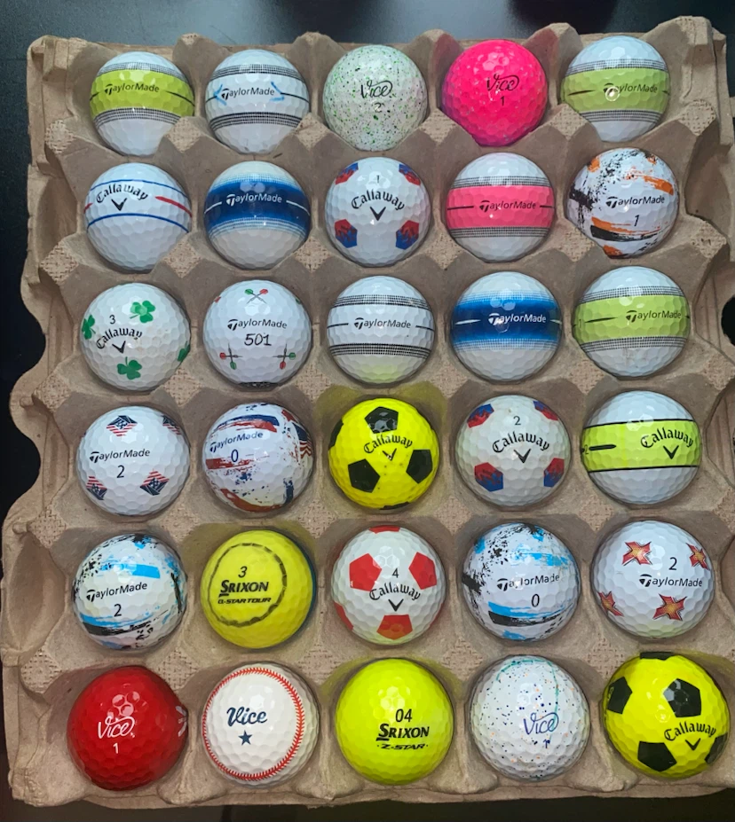 ⛳ CUSTOM used GOLF BALL ORDERS — PICK YOUR BRAND & MODEL - photo 2