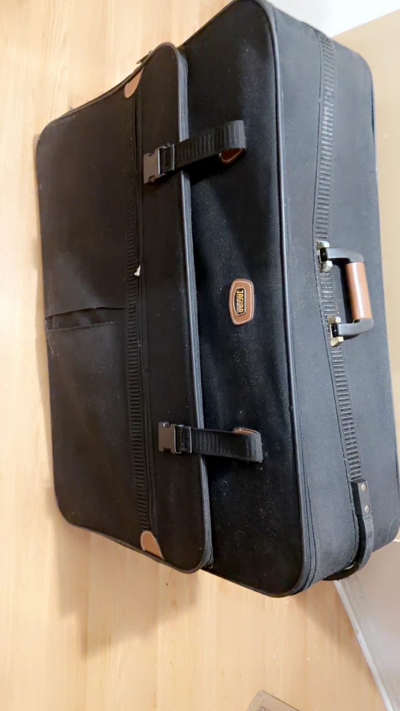 Jaguar Black Suitcase