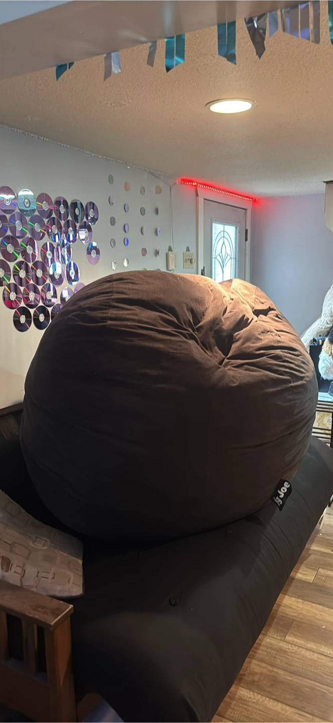 Big Joe Bean Bag Chair - Black
