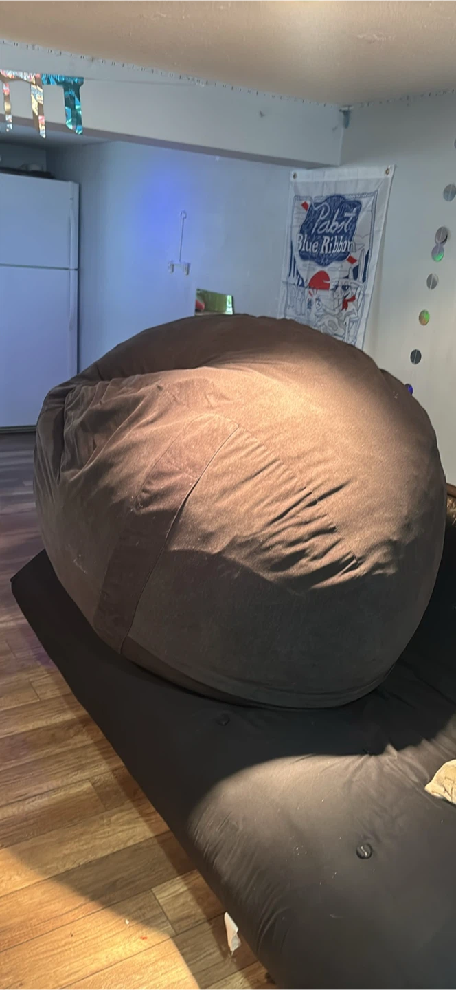 Big Joe Bean Bag Chair - Black - photo 3