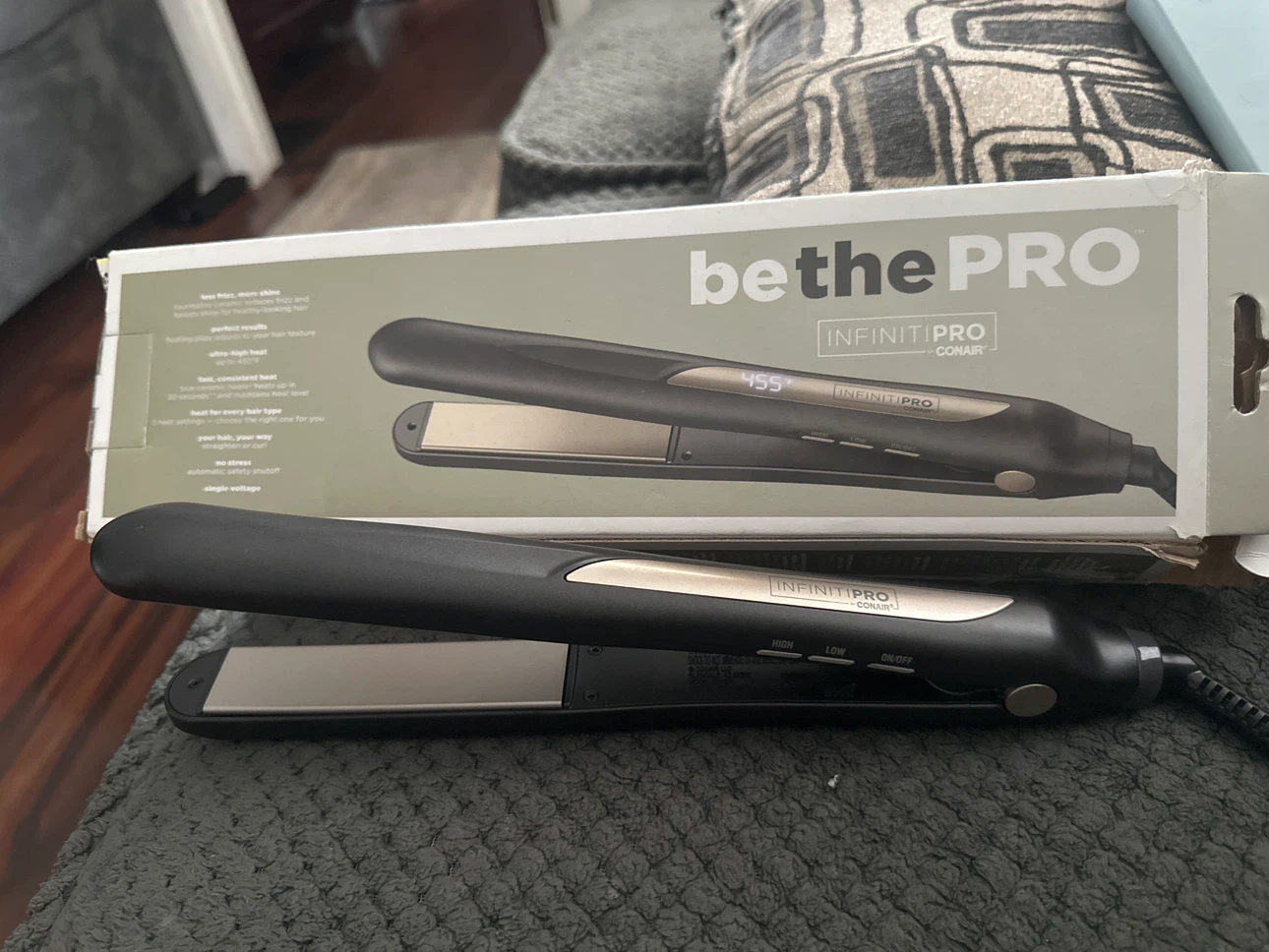 Conair InfinitiPRO Be The Pro Flat Iron