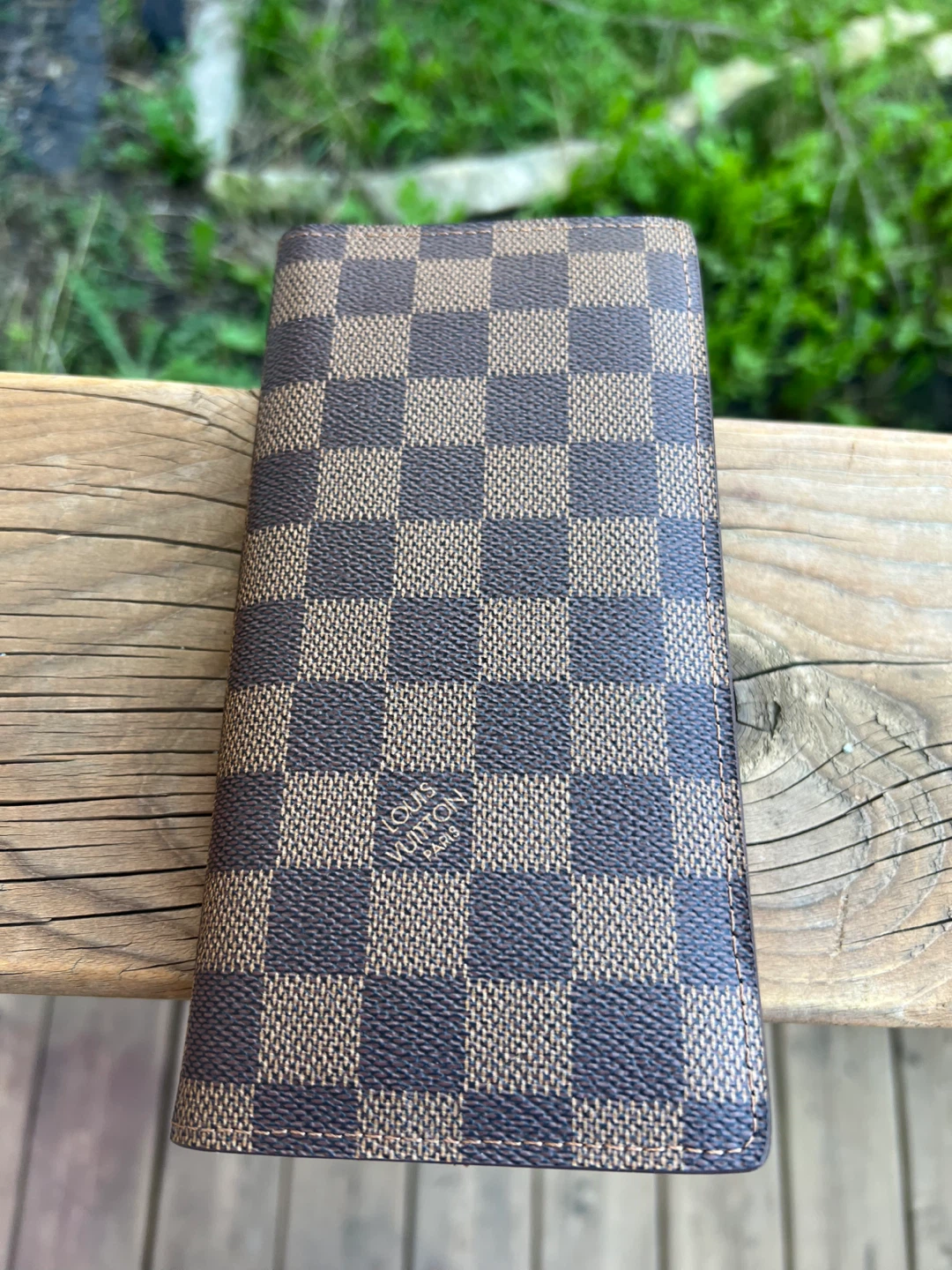 NEW Louis Vuitton Damier Ebene Long Wallet