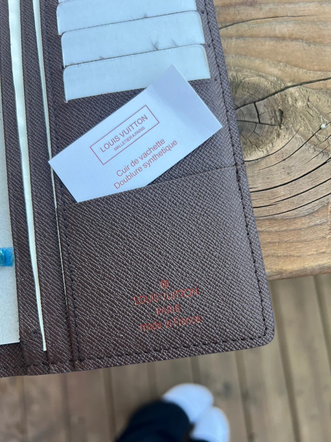 NEW Louis Vuitton Damier Ebene Long Wallet - photo 3