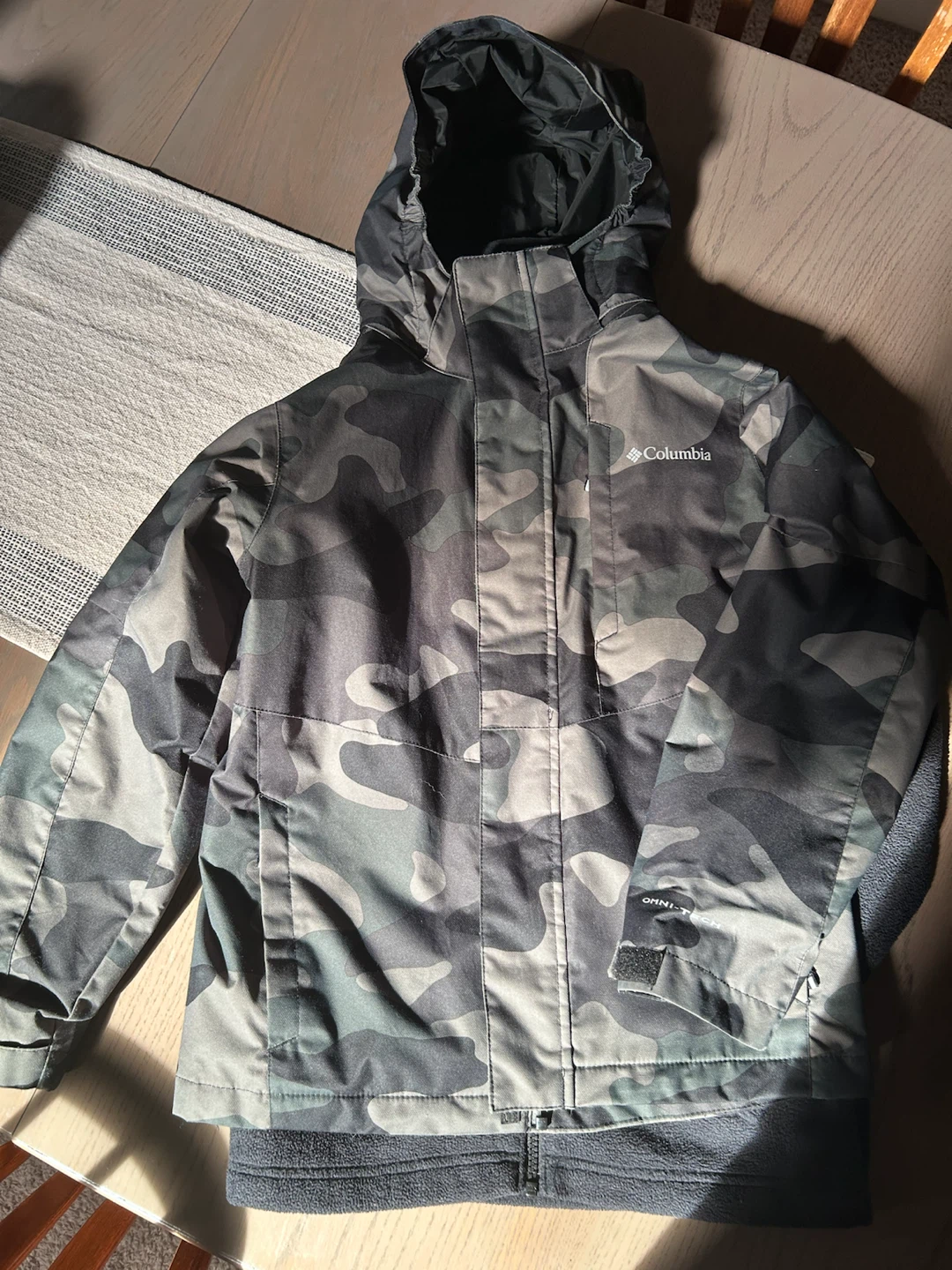 Columbia boys Bugaboo TM li Fleece Interchange Jacket - Size M