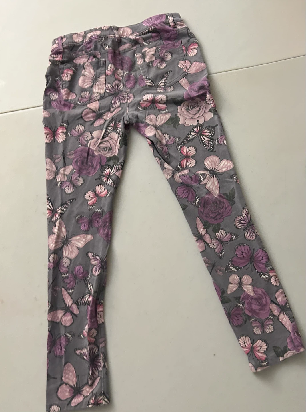 The Children's Place Pants with Butterflies and Floral size 14 - photo 4