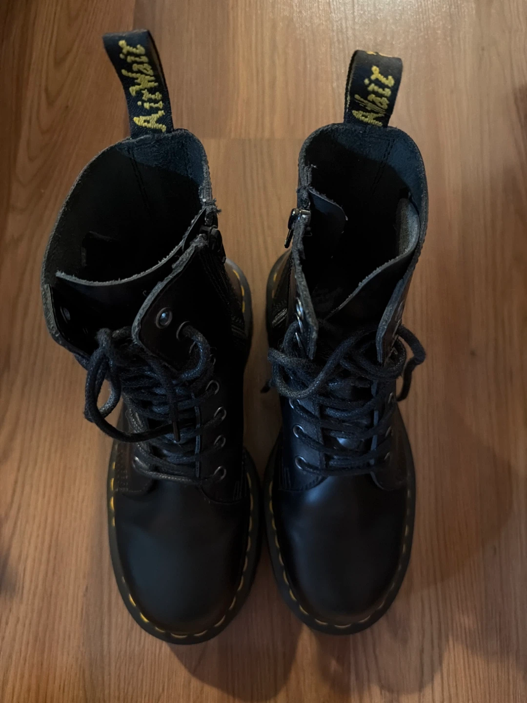 Dr. Marten's Jadon Boot Smooth Leather Platforms