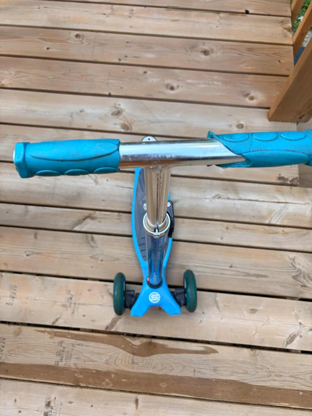 Blue 3-Wheel Kids Scooter