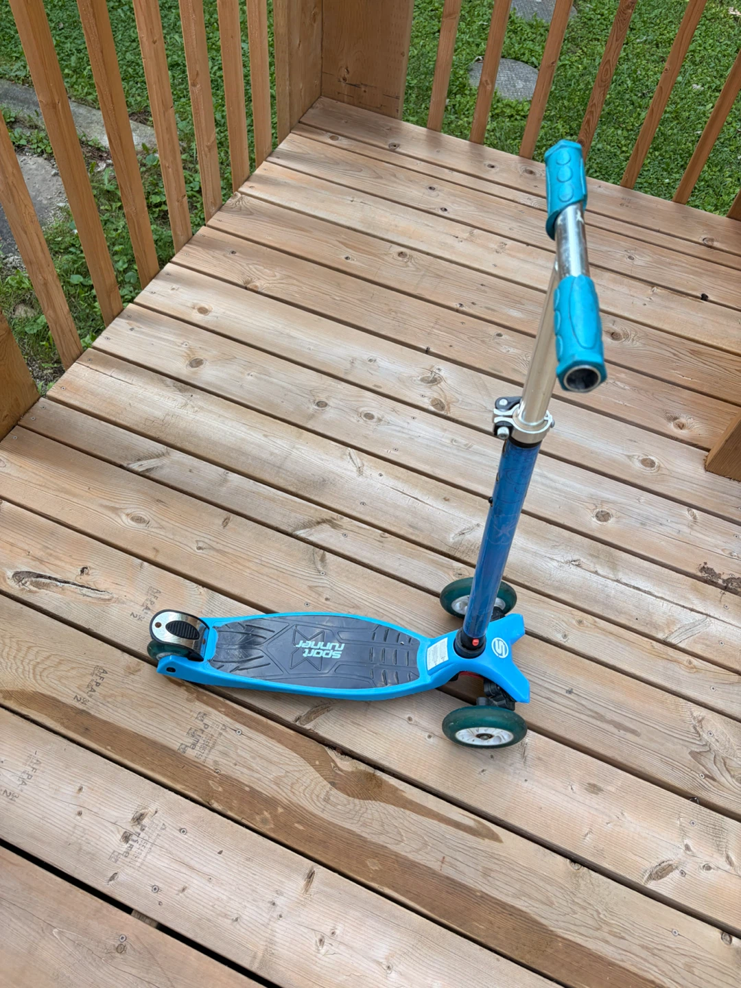 Blue 3-Wheel Kids Scooter - photo 3