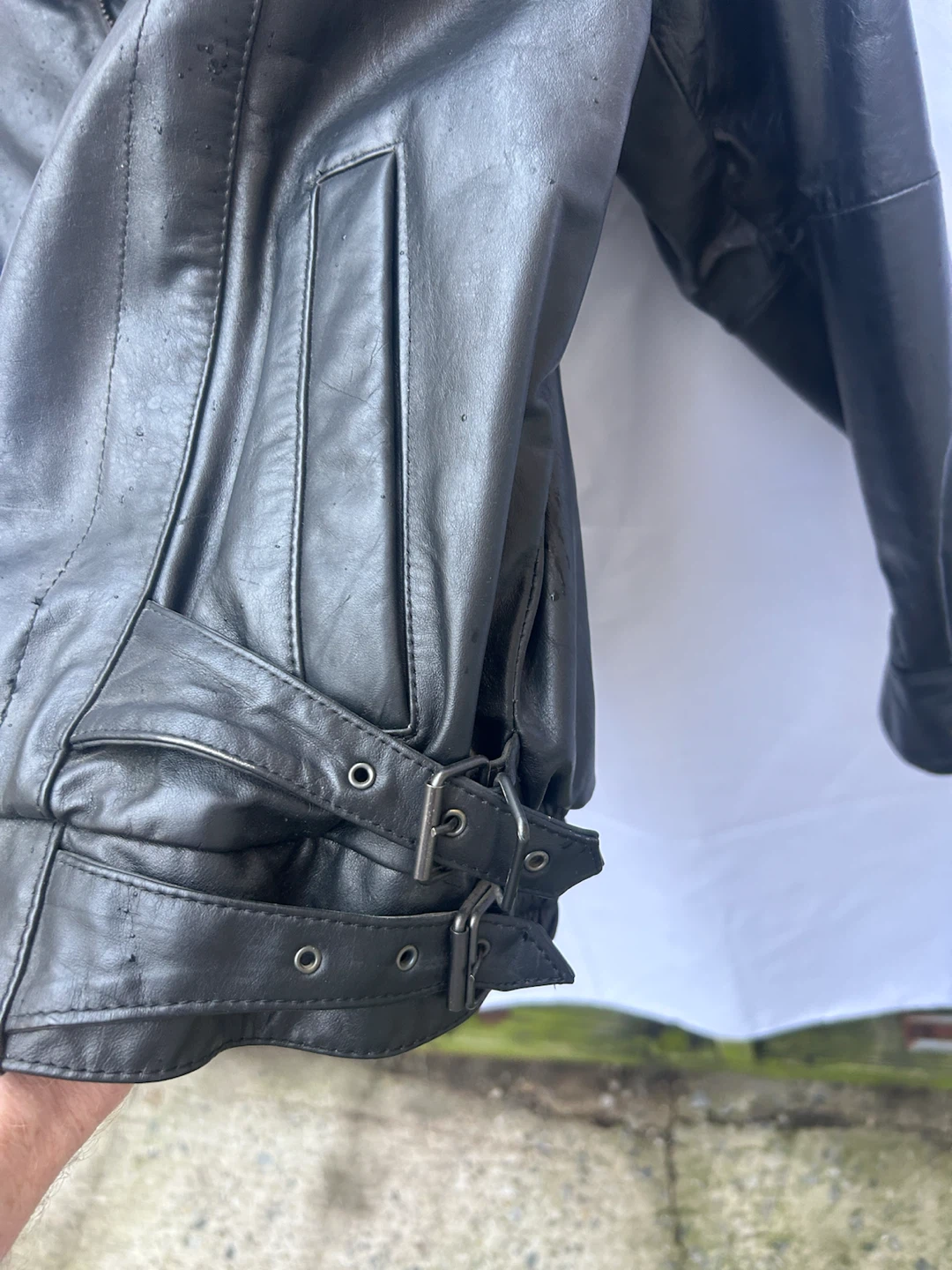 Wilsons Suede & Leather Black Moto Jacket - photo 3