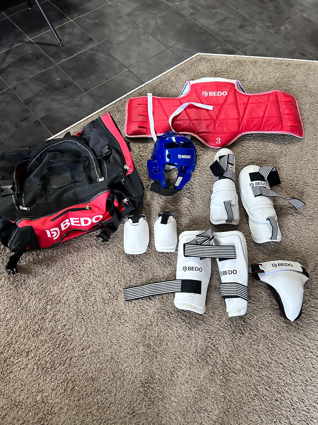 BEDO Taekwondo Protective Gear Set