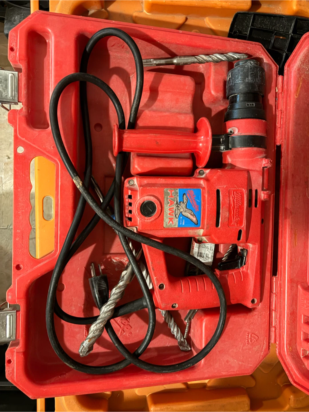 Milwaukee Hawk Rotary Hammer Drill