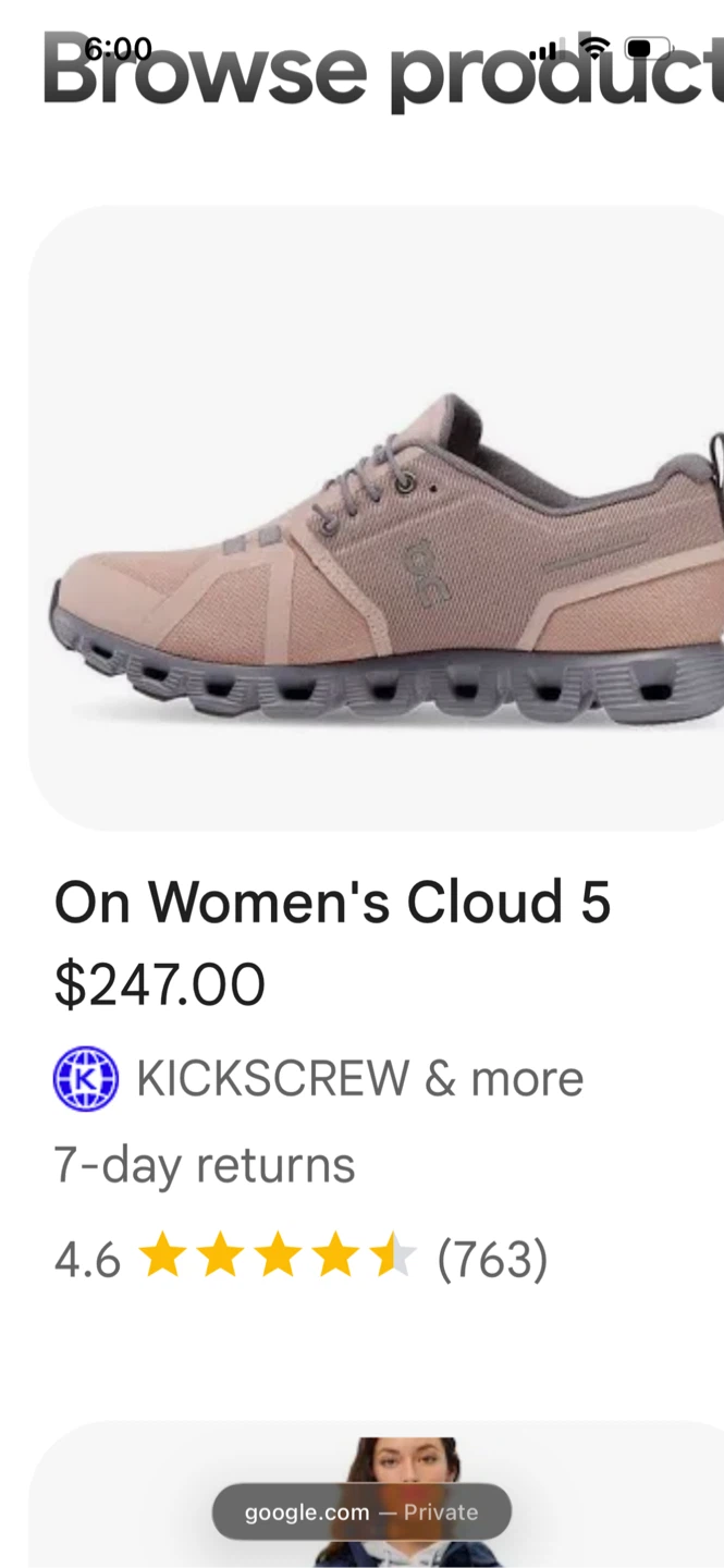 Woman’s On Running Cloud Waterproof Sneakers size 9 - photo 5