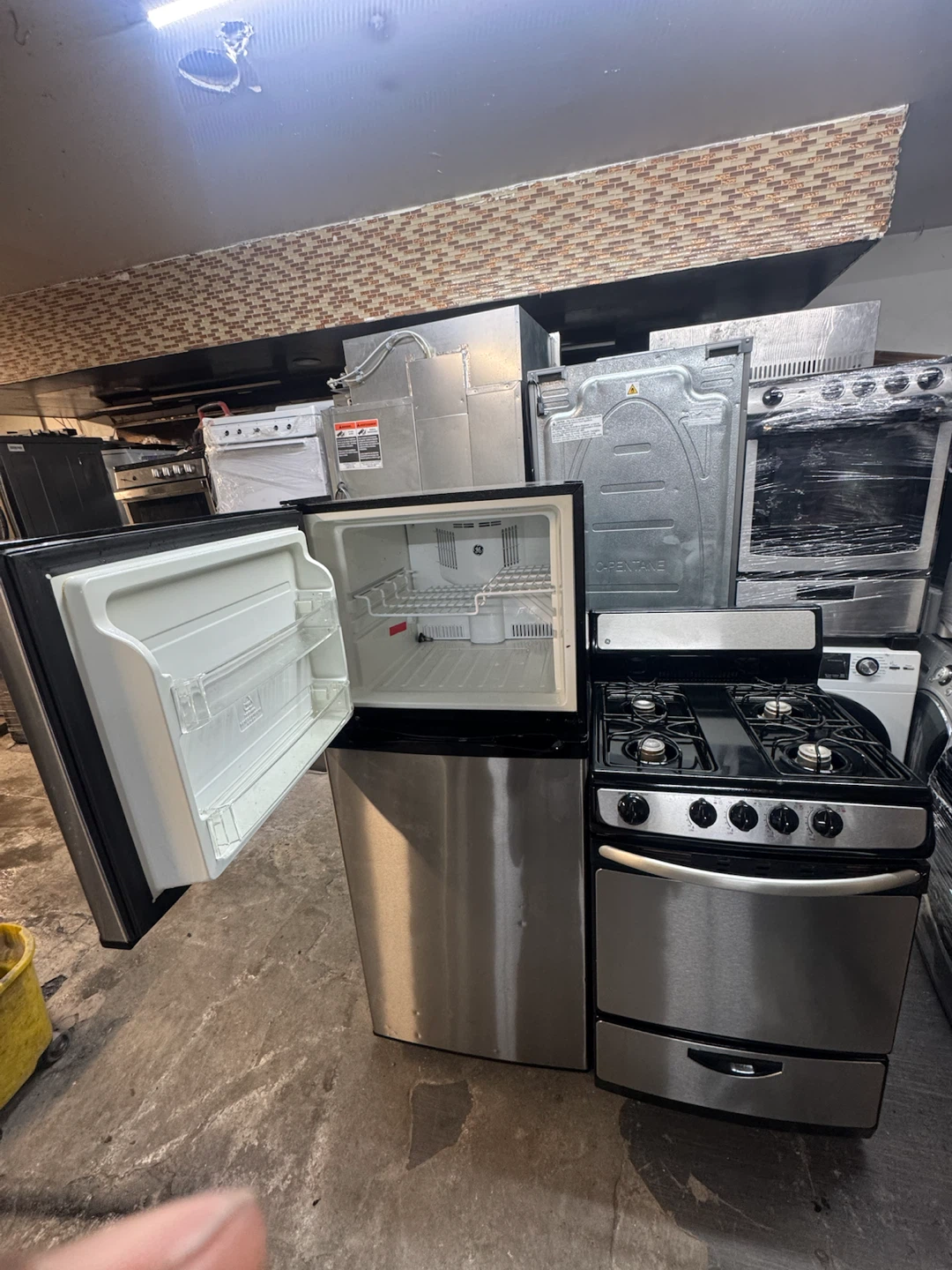 Stainless Steel Gas Range Oven