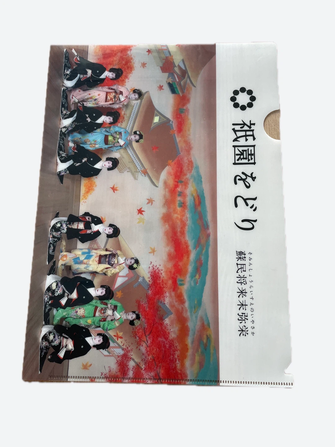 A pair of Gion Odori Japanese Geisha Clear File Folder - photo 3