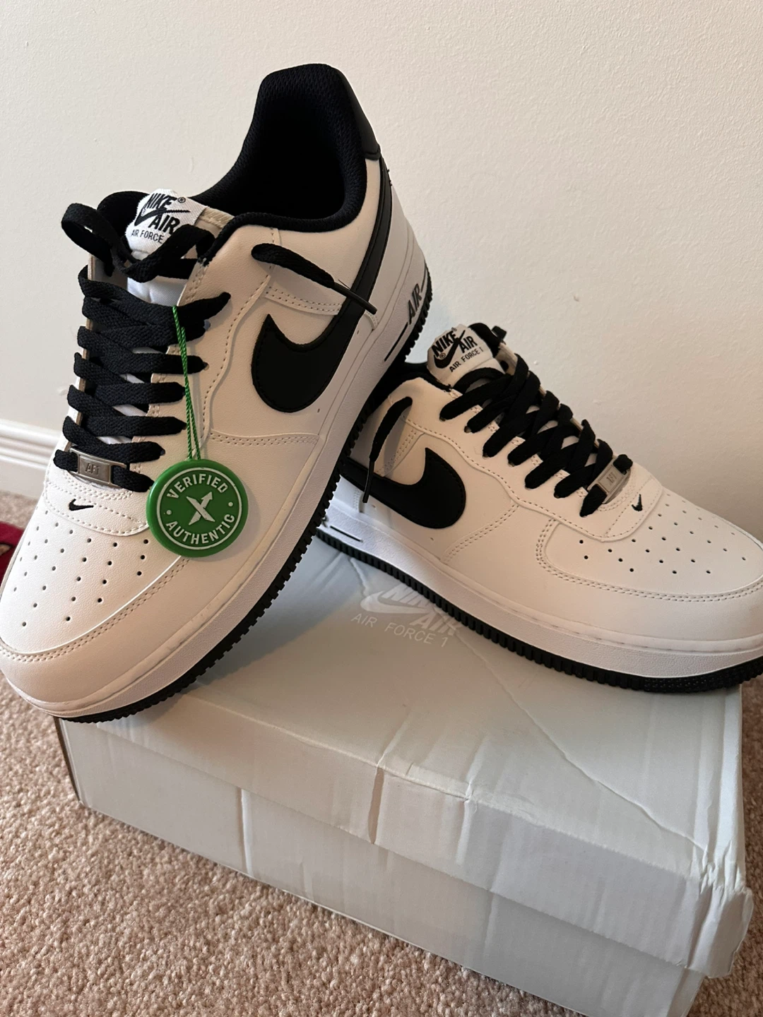 9.5 Nike Air Force 1 '07 Sneakers - photo 2