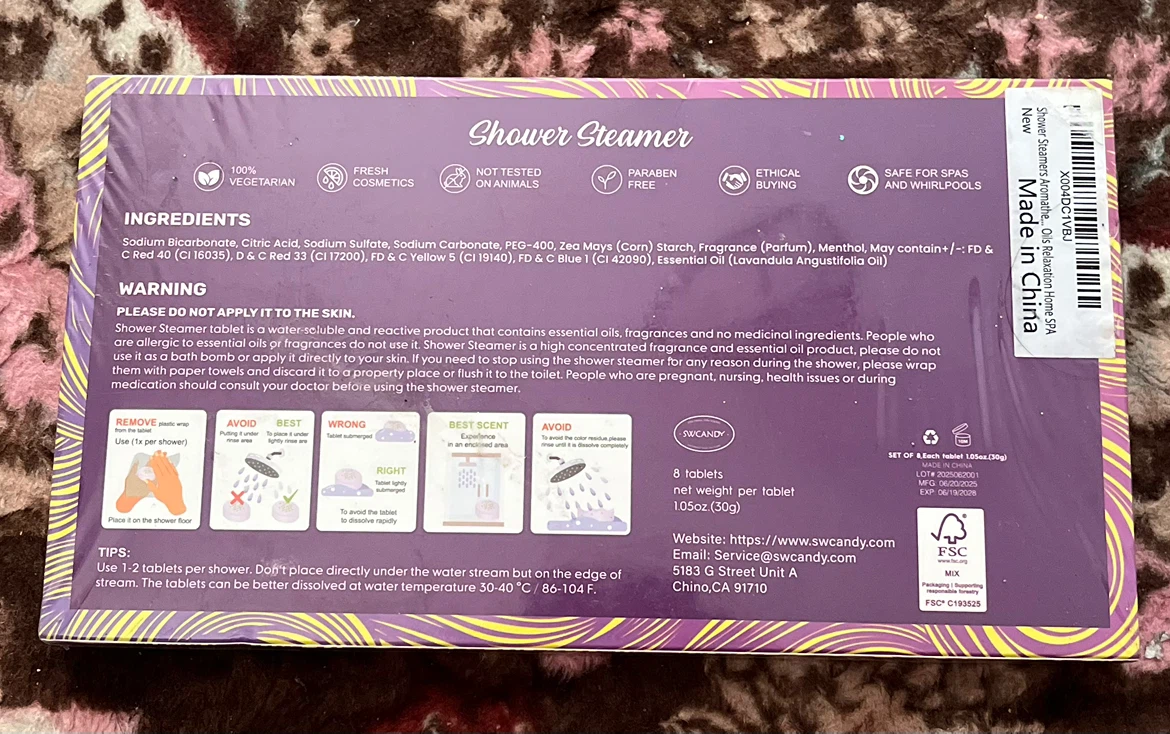 SWCANDY Shower Steamers Set - photo 2