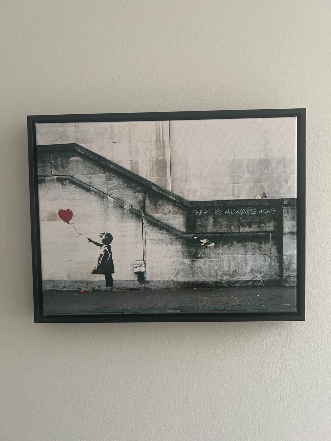 Banksy Girl with Balloon Canvas Art