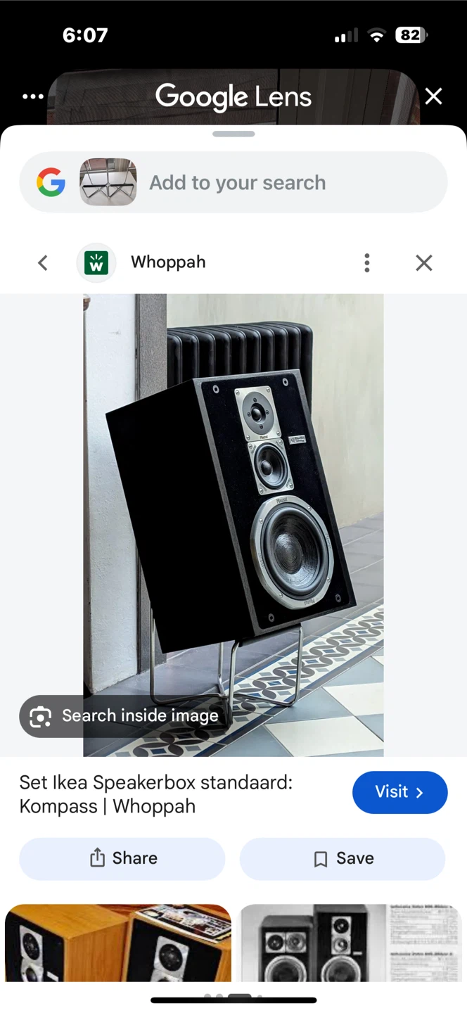 Whoppah Speaker Stands 14”/ 9”