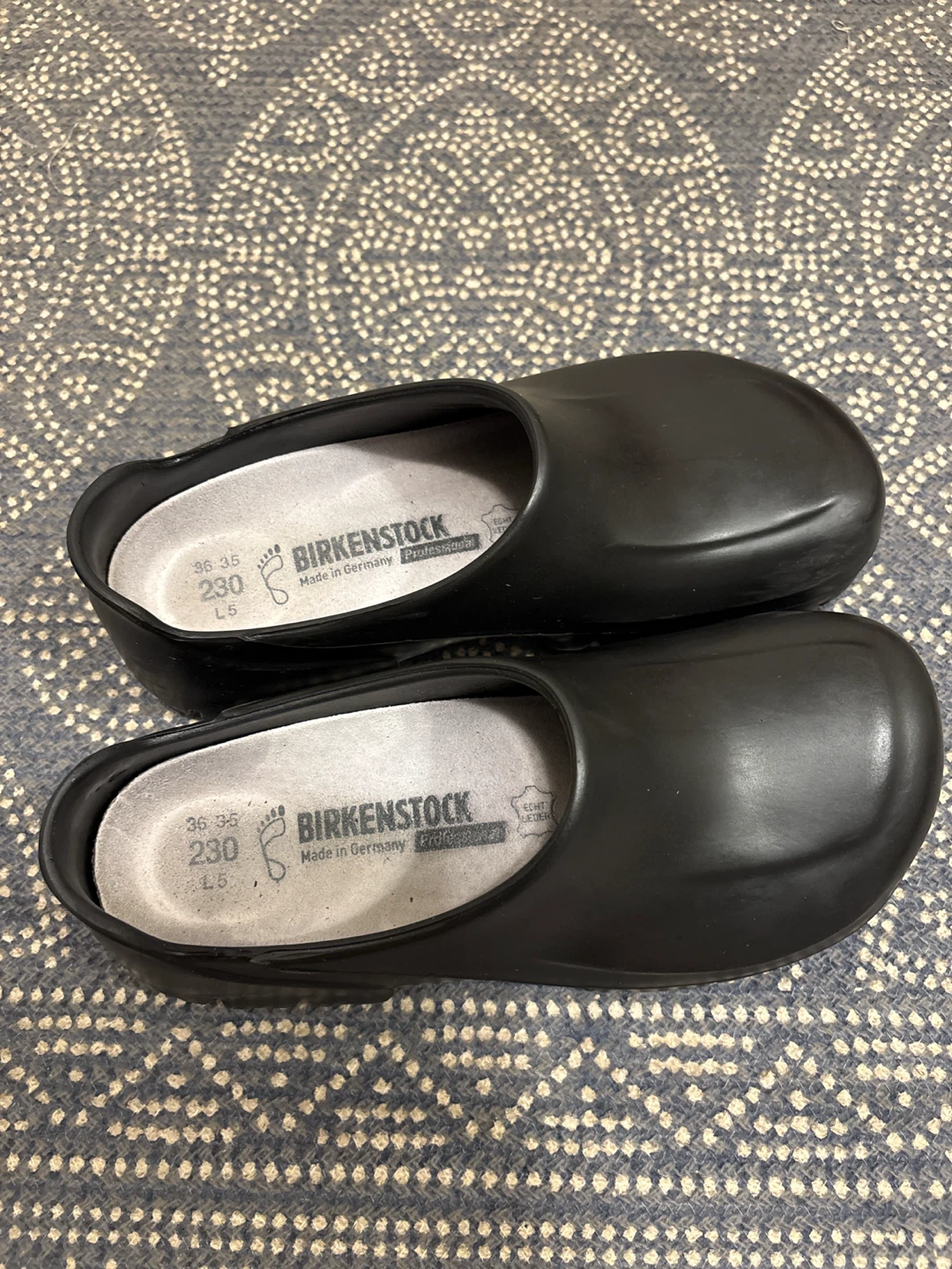 Birkenstock Professional Slip-Resistant Clogs Black Size 36-35