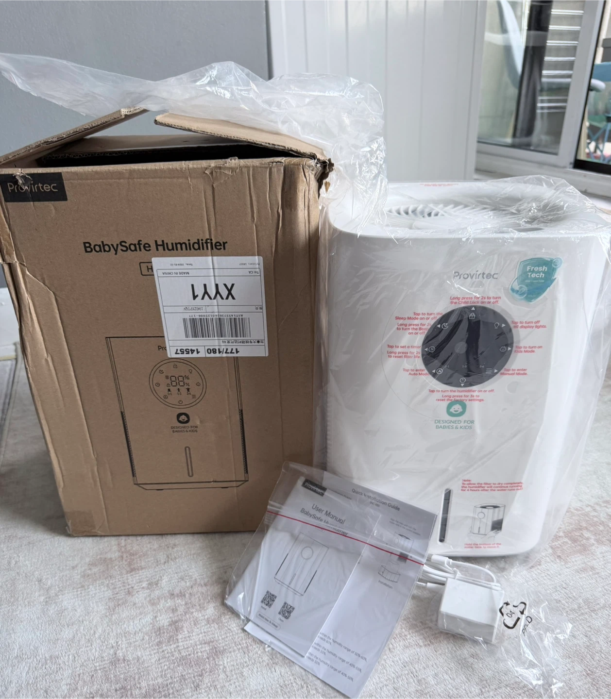 Provirtec BabySafe Humidifier