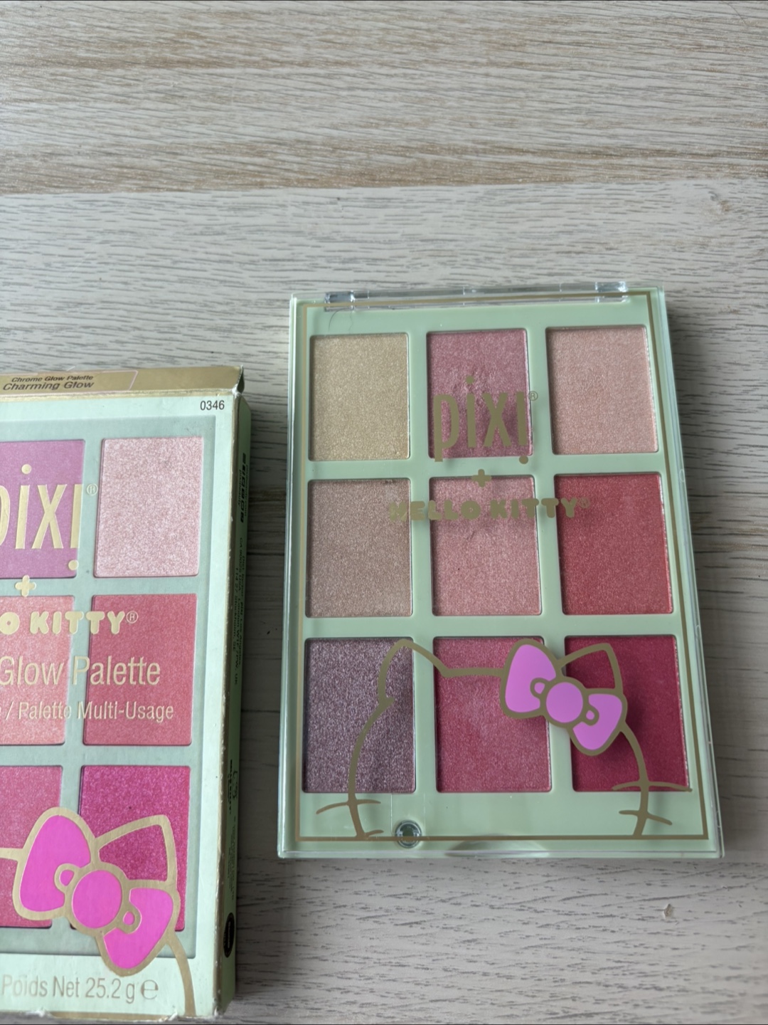 Pixi + Hello Kitty Chrome Glow Palette