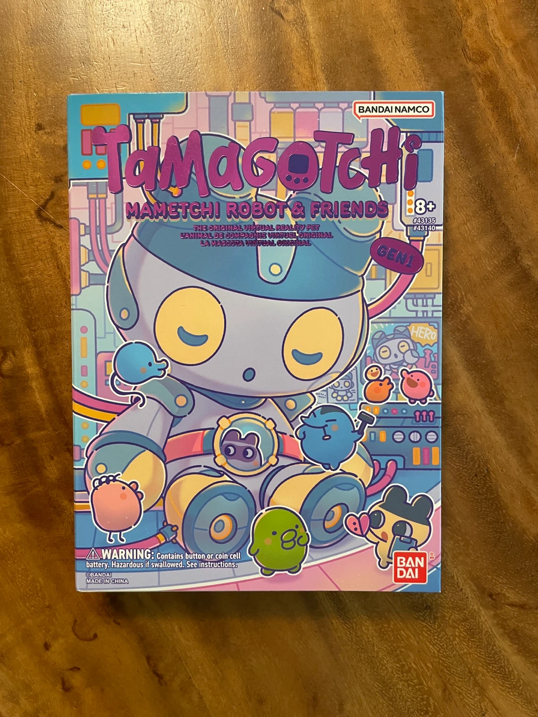 Sdcc Bandai Tamagotchi Mametchi Robot & Friends
